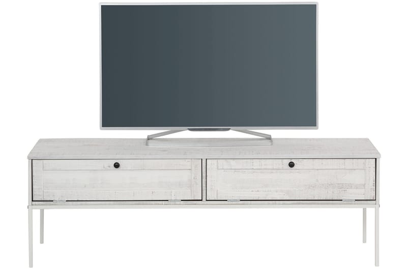 EMRAH TV-bänk 140 Beige/Vit - Möbler - Vardagsrum - Tv-möbler & mediamöbler - Tv-bänkar