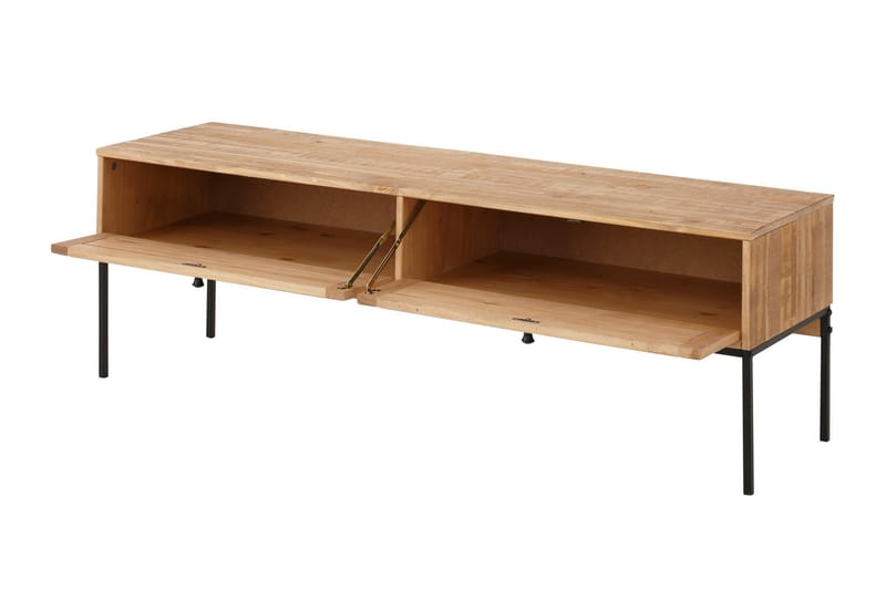 EMRAH TV-bänk 140 Natur/Svart - Möbler - Vardagsrum - Tv-möbler & mediamöbler - Tv-bänkar
