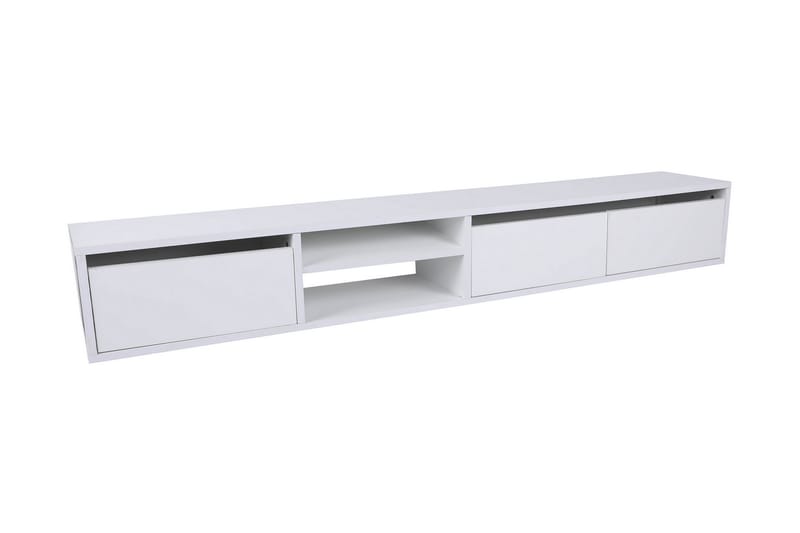 ESWATINI Tv-bänk 180 cm Vit - Möbler - Vardagsrum - Tv-möbler & mediamöbler - Tv-bänkar