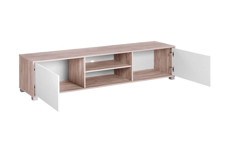 Filteau Tv Bänk 180 cm i Trä - Vit|Beige - Möbler - Vardagsrum - Tv-möbler & mediamöbler - Tv-bänkar