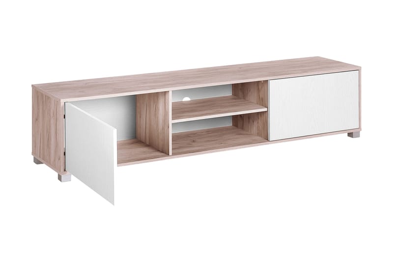 Filteau Tv Bänk 180 cm i Trä - Vit|Beige - Möbler - Vardagsrum - Tv-möbler & mediamöbler - Tv-bänkar