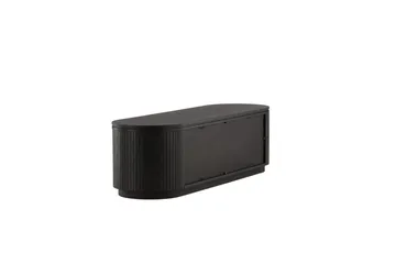 Fjällbacka Tv-bänk 160x48 cm - Svart - Möbler - Vardagsrum - Tv-möbler & mediamöbler - Tv-bänkar