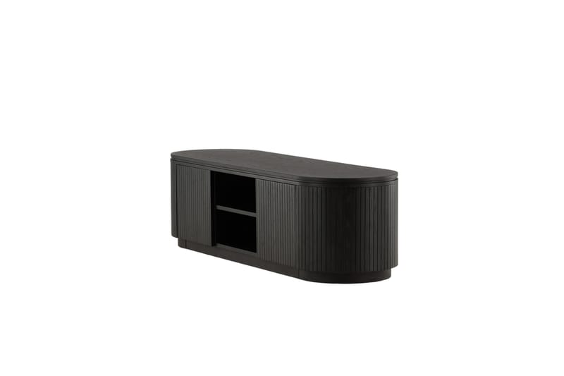 Fjällbacka Tv-bänk 160x48 cm - Svart - Möbler - Vardagsrum - Tv-möbler & mediamöbler - Tv-bänkar