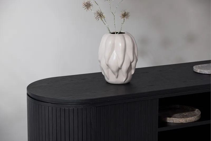 Fjällbacka Tv-bänk 160x48 cm - Svart - Möbler - Vardagsrum - Tv-möbler & mediamöbler - Tv-bänkar