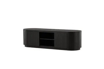 Fjällbacka Tv-bänk 160x48 cm - Svart - Möbler - Vardagsrum - Tv-möbler & mediamöbler - Tv-bänkar