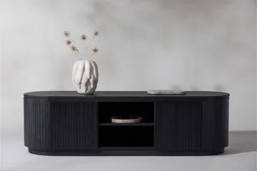Fjällbacka Tv-bänk 160x48 cm - Svart - Möbler - Vardagsrum - Tv-möbler & mediamöbler - Tv-bänkar