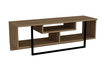 FORDA TV-Bänk 119 cm Valnöt/Svart