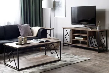 Forres Tv-Bänk 40x140 cm - Trä/Natur - Möbler - Vardagsrum - Tv-möbler & mediamöbler - Tv-bänkar