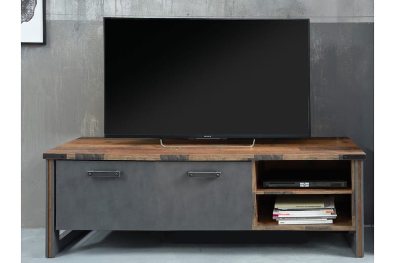 FOWLES TV-Bänk 178 cm Brun - Tv-bänkar