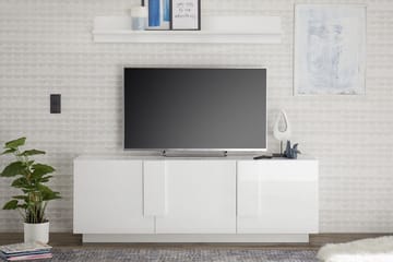 FREGA Tv-bänk 182 cm Vit - Möbler - Vardagsrum - Tv-möbler & mediamöbler - Tv-bänkar