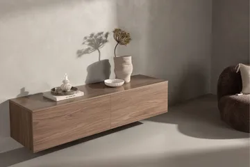 Frihamn Tv-bänk 160x45 cm Brun - Venture Home - Möbler - Vardagsrum - Tv-möbler & mediamöbler - Tv-bänkar