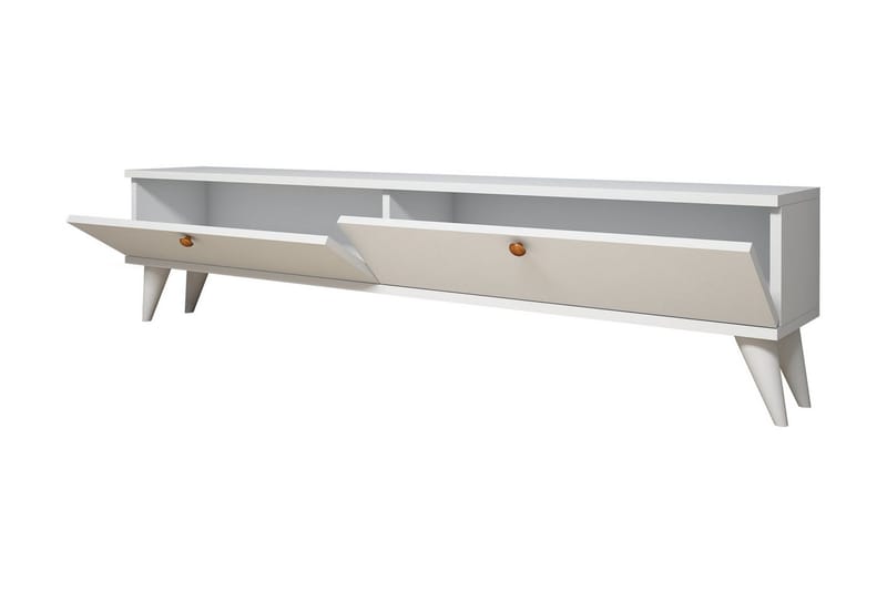 Gersby TV-Bänk 160 cm - Vit - Möbler - Vardagsrum - Tv-möbler & mediamöbler - Tv-bänkar