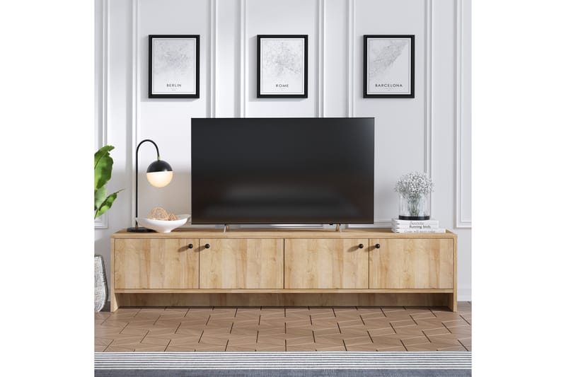 GIRMA Tv-bänk 180 cm Natur - Möbler - Vardagsrum - Tv-möbler & mediamöbler - Tv-bänkar