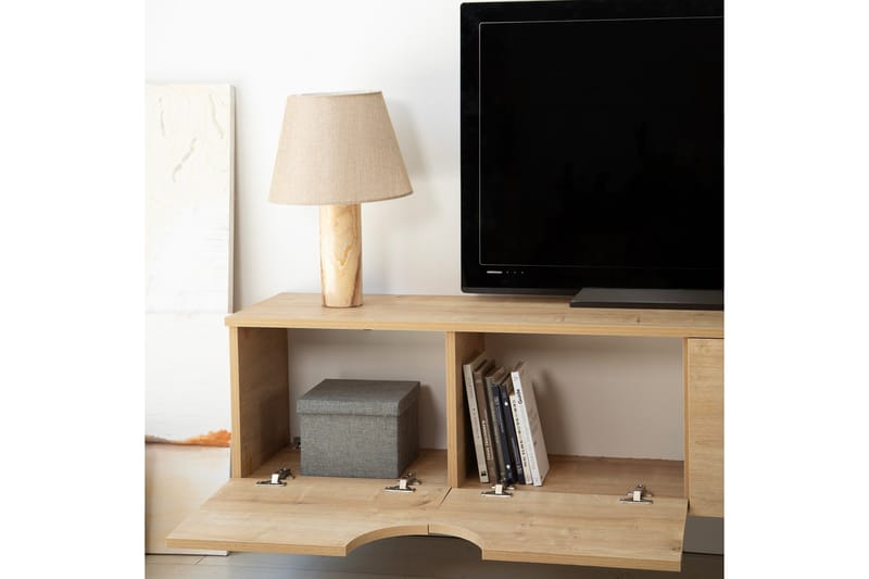 Grotte Tv-bänk 180 cm - Ek - Möbler - Vardagsrum - Tv-möbler & mediamöbler - Tv-bänkar