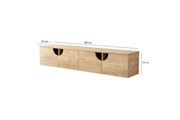 Grotte Tv-bänk 180 cm - Ek - Möbler - Vardagsrum - Tv-möbler & mediamöbler - Tv-bänkar