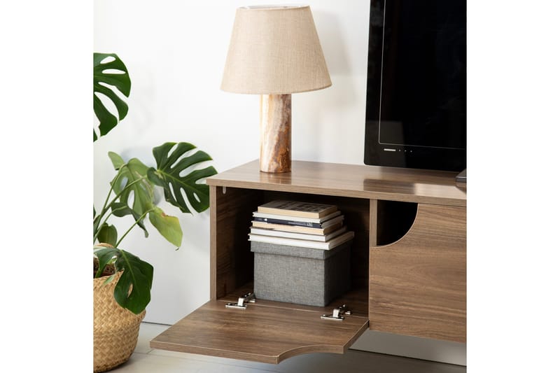 Grotte Tv-bänk 180 cm - Valnöt - Möbler - Vardagsrum - Tv-möbler & mediamöbler - Tv-bänkar