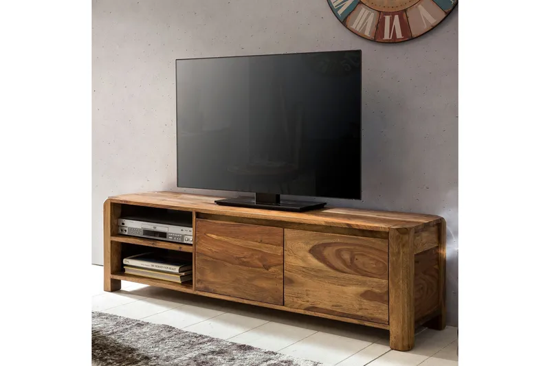 Hafsah TV-Bänk 140 cm - Trä/natur - Möbler - Vardagsrum - Tv-möbler & mediamöbler - Tv-bänkar