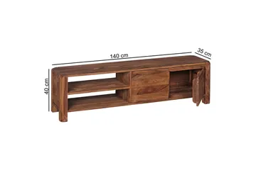 Hafsah TV-Bänk 140 cm - Trä/natur - Möbler - Vardagsrum - Tv-möbler & mediamöbler - Tv-bänkar