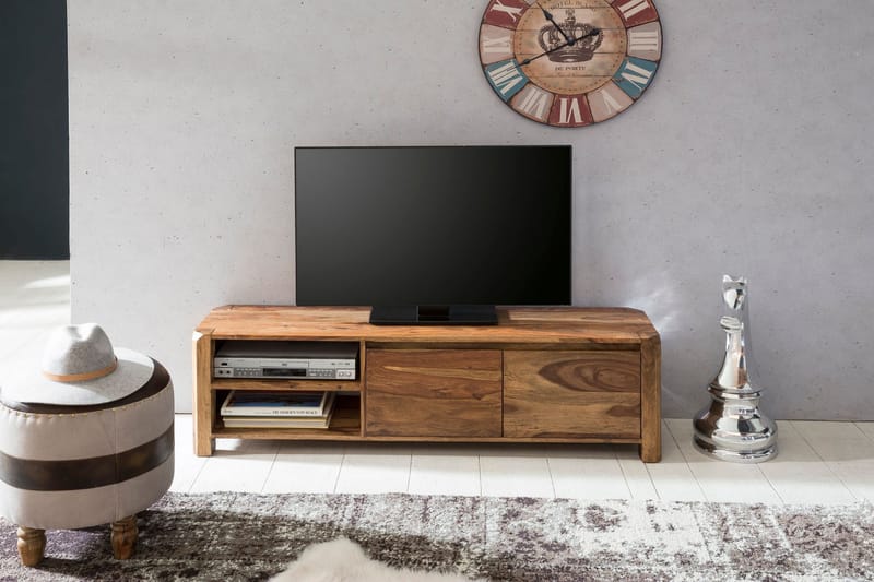 Hafsah TV-Bänk 140 cm - Trä/natur - Möbler - Vardagsrum - Tv-möbler & mediamöbler - Tv-bänkar