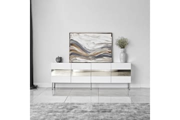 HARIPALA Tv-bänk 180 cm Silver