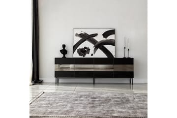 HARIPALA Tv-bänk 180 cm Svart