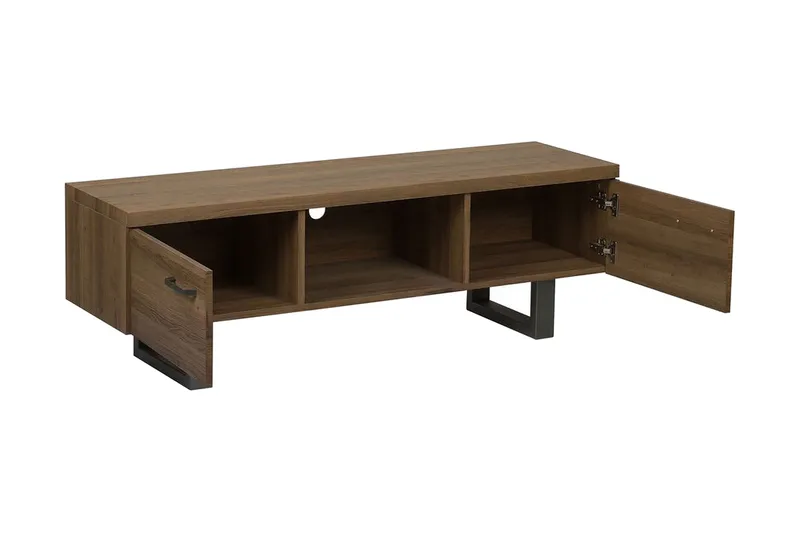 Harvley TV-Bänk 140 cm - Trä/Natur - Möbler - Vardagsrum - Tv-möbler & mediamöbler - Tv-bänkar