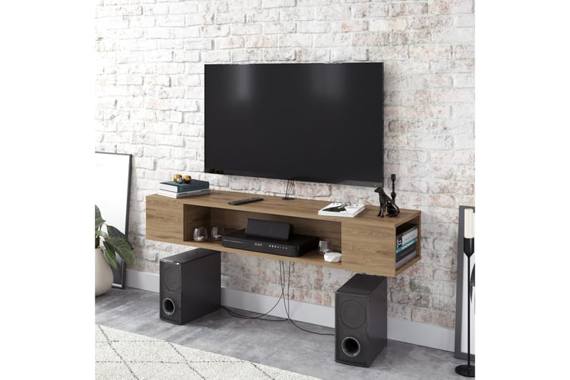 HAVIK TV-bänk 135 cm Brun - Möbler - Vardagsrum - Tv-möbler & mediamöbler - Tv-bänkar