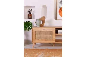 Hazeran Tv-bänk 180 cm - Ek - Möbler - Vardagsrum - Tv-möbler & mediamöbler - Tv-bänkar