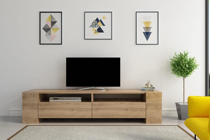 Hejde TV-Bänk 155 cm - Brun - Möbler - Vardagsrum - Tv-möbler & mediamöbler - Tv-bänkar
