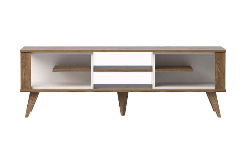 Hejde TV-Bänk 160 cm - Brun/Vit - Möbler - Vardagsrum - Tv-möbler & mediamöbler - Tv-bänkar