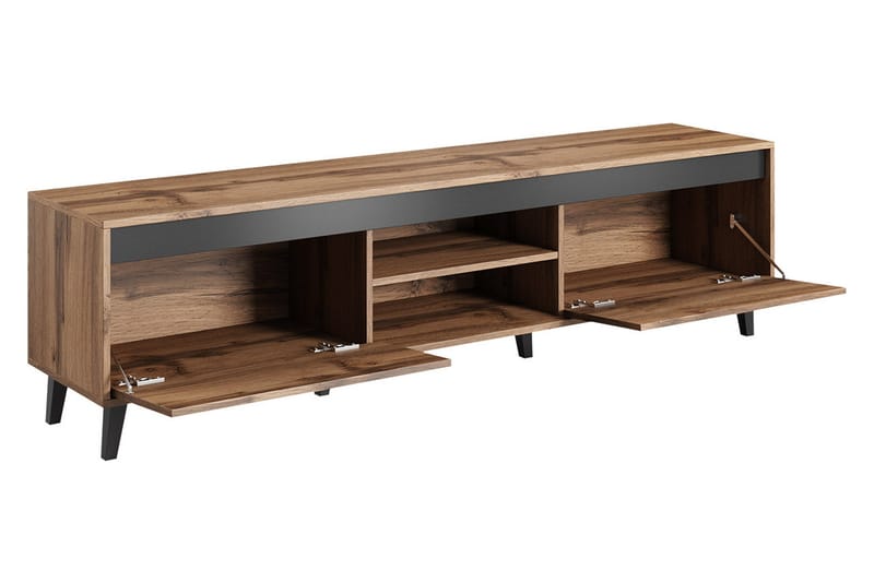 HELGESTA Tv-bänk 170 cm Natur/Antracit - Möbler - Vardagsrum - Tv-möbler & mediamöbler - Tv-bänkar
