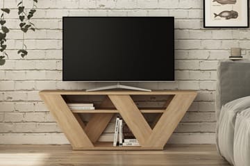 Homitis Tv-Bänk 110 cm - Ljusbrun - Möbler - Vardagsrum - Tv-möbler & mediamöbler - Tv-bänkar