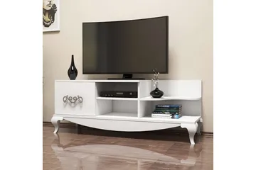Hovdane TV-Bänk 130 cm - Vit - Möbler - Vardagsrum - Tv-möbler & mediamöbler - Tv-bänkar