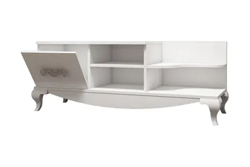 Hovdane TV-Bänk 130 cm - Vit - Möbler - Vardagsrum - Tv-möbler & mediamöbler - Tv-bänkar