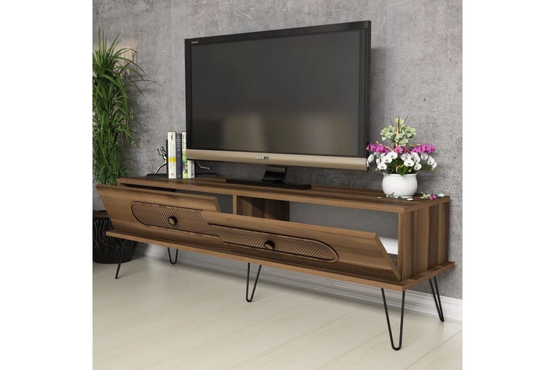 Hovdane TV-Bänk 145 cm - Brun - Möbler - Vardagsrum - Tv-möbler & mediamöbler - Tv-bänkar