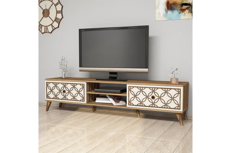 Hovdane TV-Bänk 180 cm - Brun - Möbler - Vardagsrum - Tv-möbler & mediamöbler - Tv-bänkar