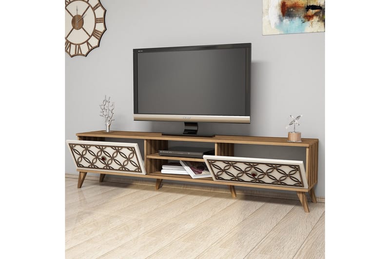 Hovdane TV-Bänk 180 cm - Brun - Möbler - Vardagsrum - Tv-möbler & mediamöbler - Tv-bänkar