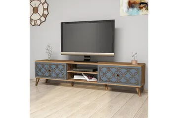 Hovdane TV-Bänk 180 cm - Brun/Grå - Möbler - Vardagsrum - Tv-möbler & mediamöbler - Tv-bänkar
