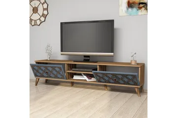 Hovdane TV-Bänk 180 cm - Brun/Grå - Möbler - Vardagsrum - Tv-möbler & mediamöbler - Tv-bänkar