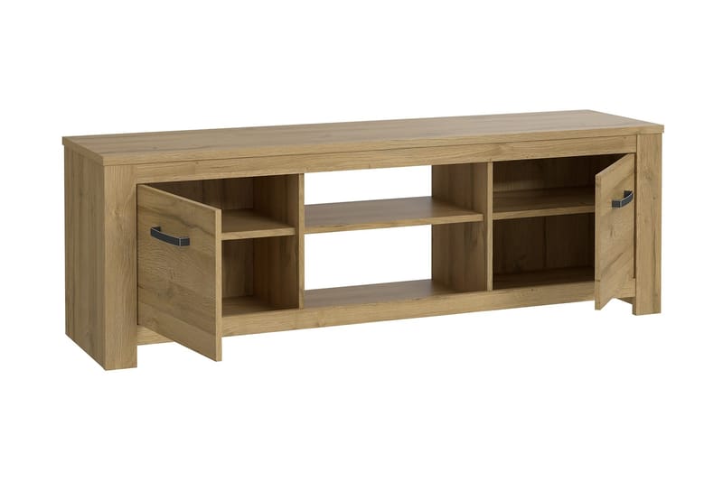 Hovencamp TV-Bänk 161 cm - Brun - Möbler - Vardagsrum - Tv-möbler & mediamöbler - Tv-bänkar
