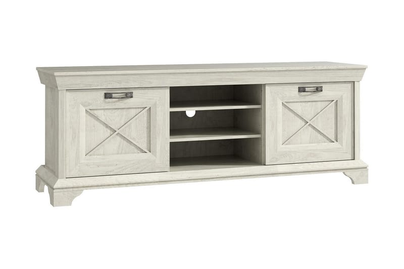 Hurlston TV-Bänk 147 cm - Vit - Möbler - Vardagsrum - Tv-möbler & mediamöbler - Tv-bänkar