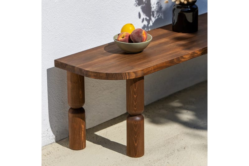 Ida Tv-bänk 140 cm - Valnöt - Möbler - Vardagsrum - Tv-möbler & mediamöbler - Tv-bänkar