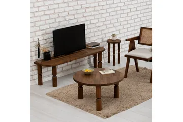 Ida Tv-bänk 140 cm - Valnöt - Möbler - Vardagsrum - Tv-möbler & mediamöbler - Tv-bänkar