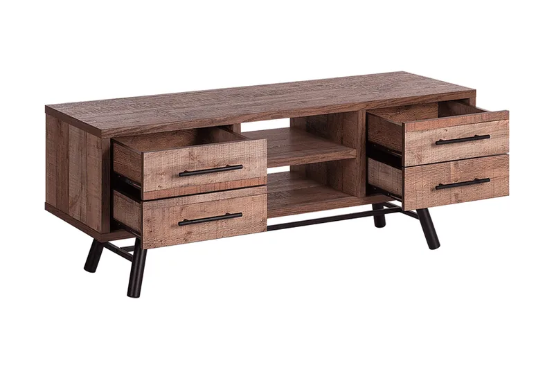 Illari TV-Bänk 127 cm - Trä/Natur - Möbler - Vardagsrum - Tv-möbler & mediamöbler - Tv-bänkar