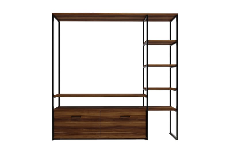 ILUCOTEN Tv-bänk 180 cm Valnöt - Möbler - Vardagsrum - Tv-möbler & mediamöbler - Tv-bänkar