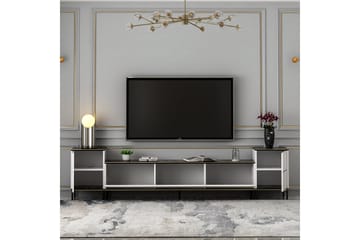 Imaj Tv-bänk 260 cm - Guld/Svart/Vit - Möbler - Vardagsrum - Tv-möbler & mediamöbler - Tv-bänkar