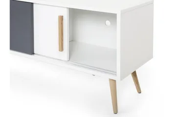 Indiana Tv-Bänk 40x160 cm - Vit - Möbler - Vardagsrum - Tv-möbler & mediamöbler - Tv-bänkar