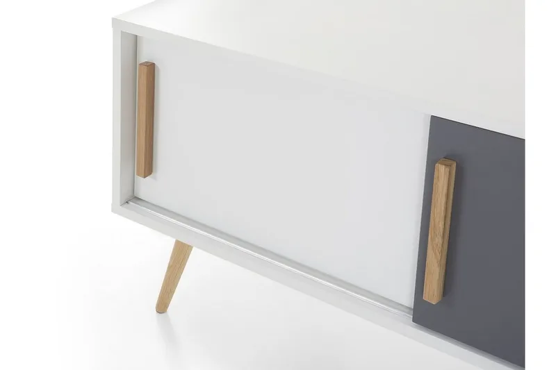 Indiana Tv-Bänk 40x160 cm - Vit - Möbler - Vardagsrum - Tv-möbler & mediamöbler - Tv-bänkar