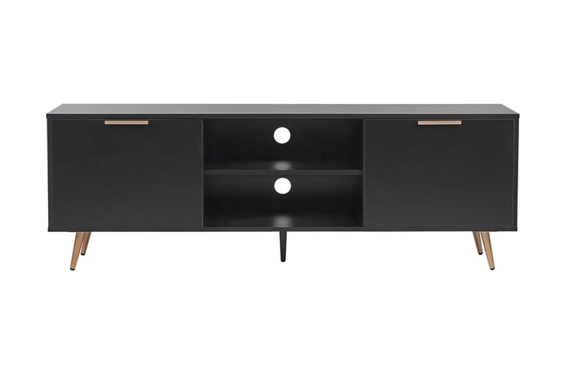 Indio TV-bänk 166x40 cm - Svart - Möbler - Vardagsrum - Tv-möbler & mediamöbler - Tv-bänkar