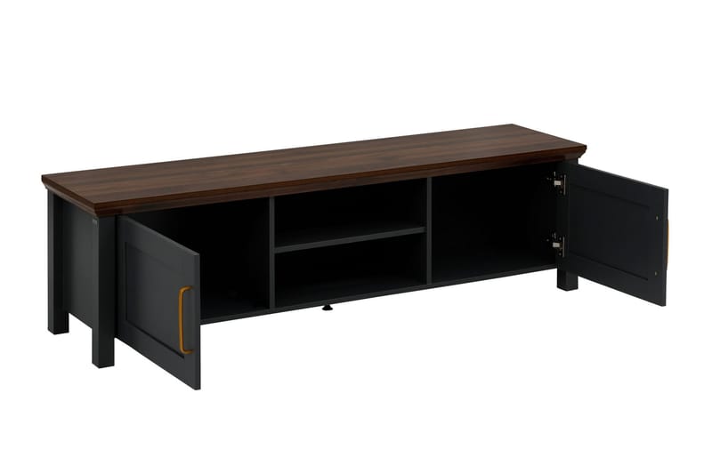 INKAGI Tv-bänk 160x39 cm Svart - Möbler - Vardagsrum - Tv-möbler & mediamöbler - Tv-bänkar